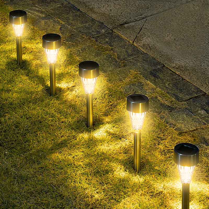 Solar Pathway Lights Outdoor Led vedenpitävä